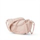 Charles Keith Ring Decoration Street Fashion Belt Bag Pink